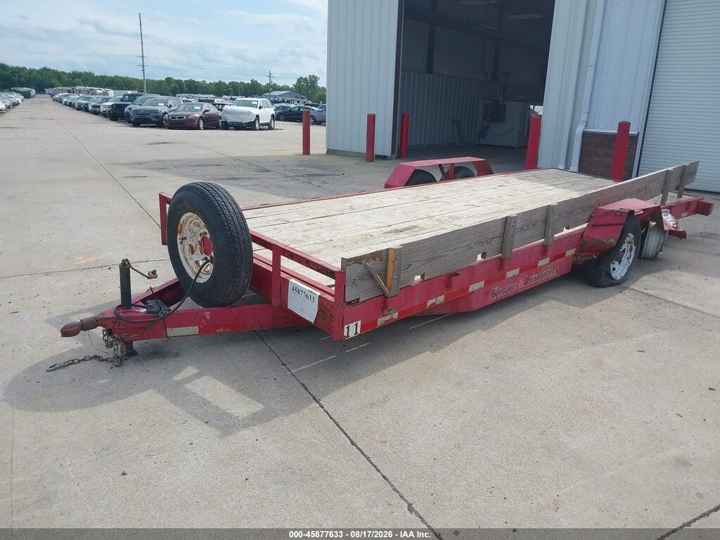 4DSFC2022SS001957 1995 JJNENT 20' FLATBED TRAILER photo no. 2