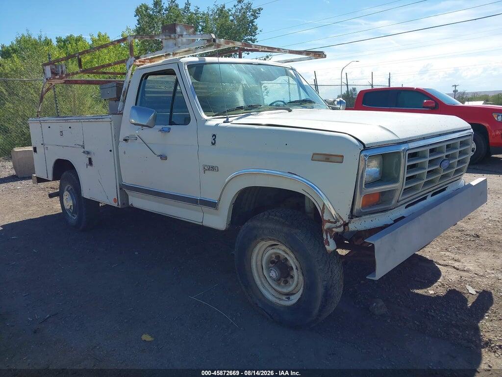 1984 FORD F250 1FTHF26L6EPA11341
