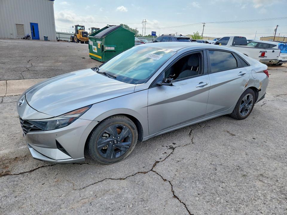 2021 HYUNDAI ELANTRA 5NPLM4AG7MH019979