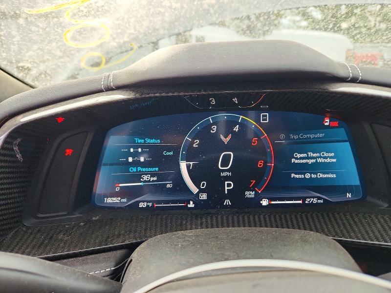 2020 CHEVROLET CORVETTE STINGRAY 2LT — Фото 9 из 12