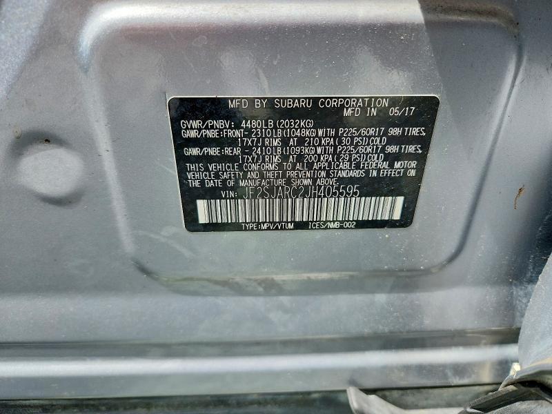 2018 SUBARU FORESTER 2.5I LIMITED — Фото 12 из 12