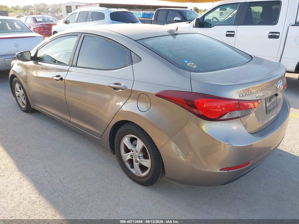 5NPDH4AE8FH600305 2015 HYUNDAI ELANTRA photo no. 3