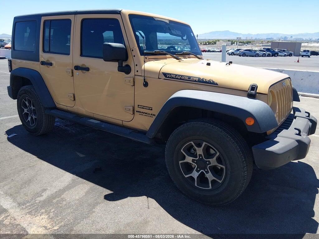 2014 JEEP WRANGLER UNLIMITED 1C4BJWDG0EL242387