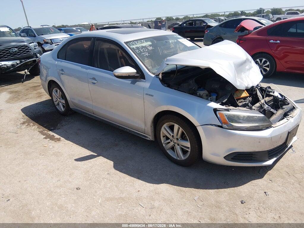 2014 VOLKSWAGEN JETTA HYBRID 3VW637AJ4EM262848