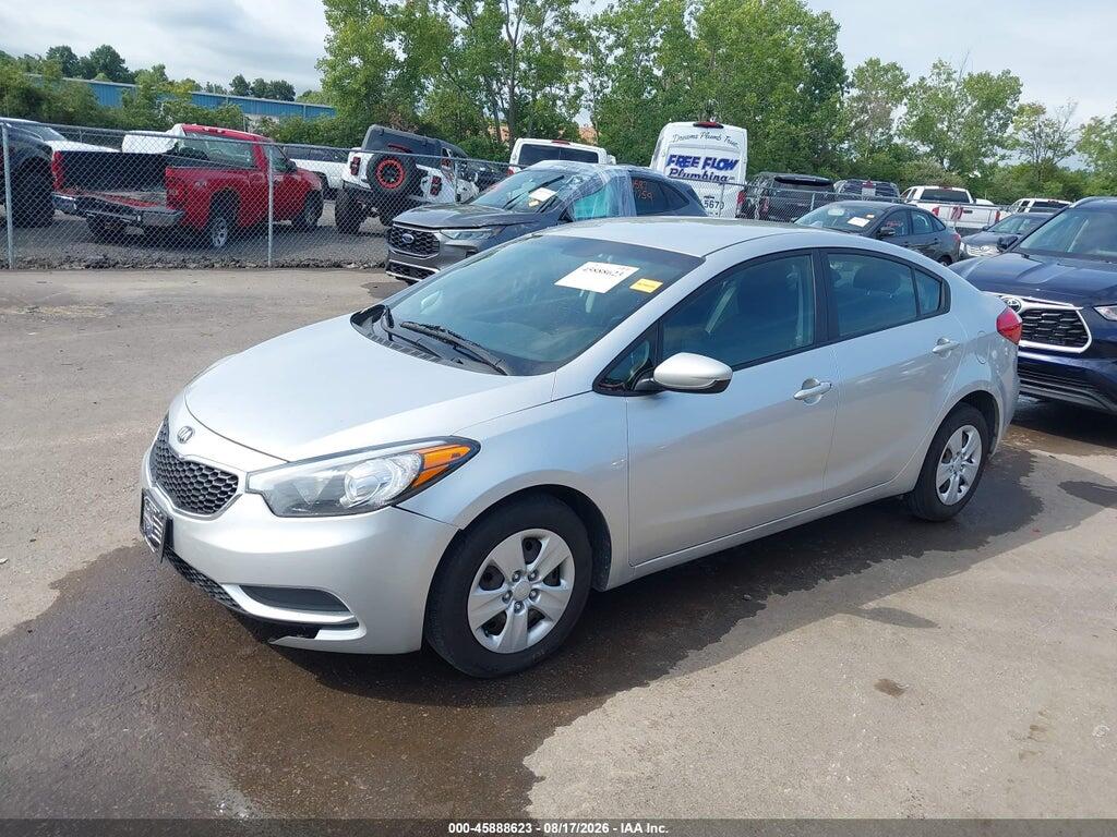 KNAFK4A61E5149832 2014 KIA FORTE photo no. 2