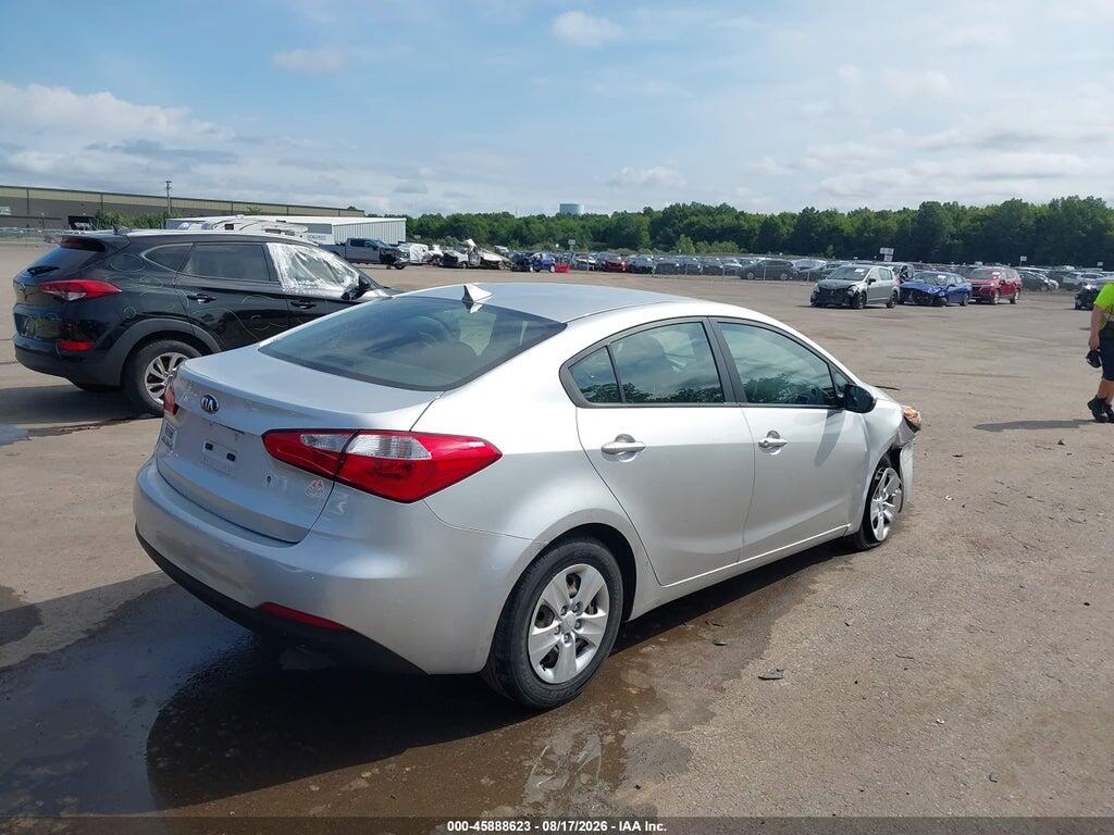KNAFK4A61E5149832 2014 KIA FORTE photo no. 4