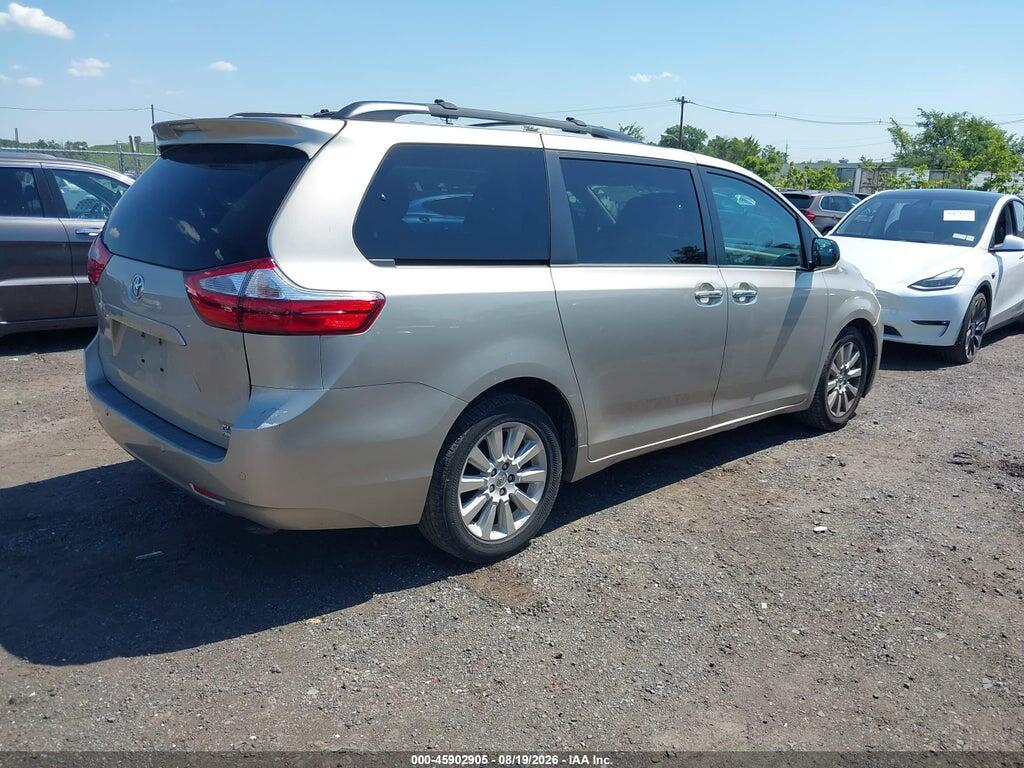 5TDDK3DC6FS125463 2015 TOYOTA SIENNA photo no. 4