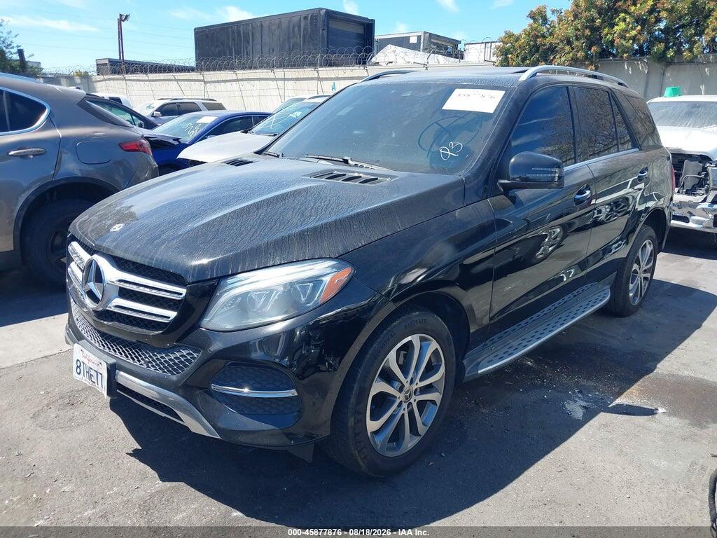 4JGDA5JB0JB058767 2018 MERCEDES-BENZ GLE 350 photo no. 2