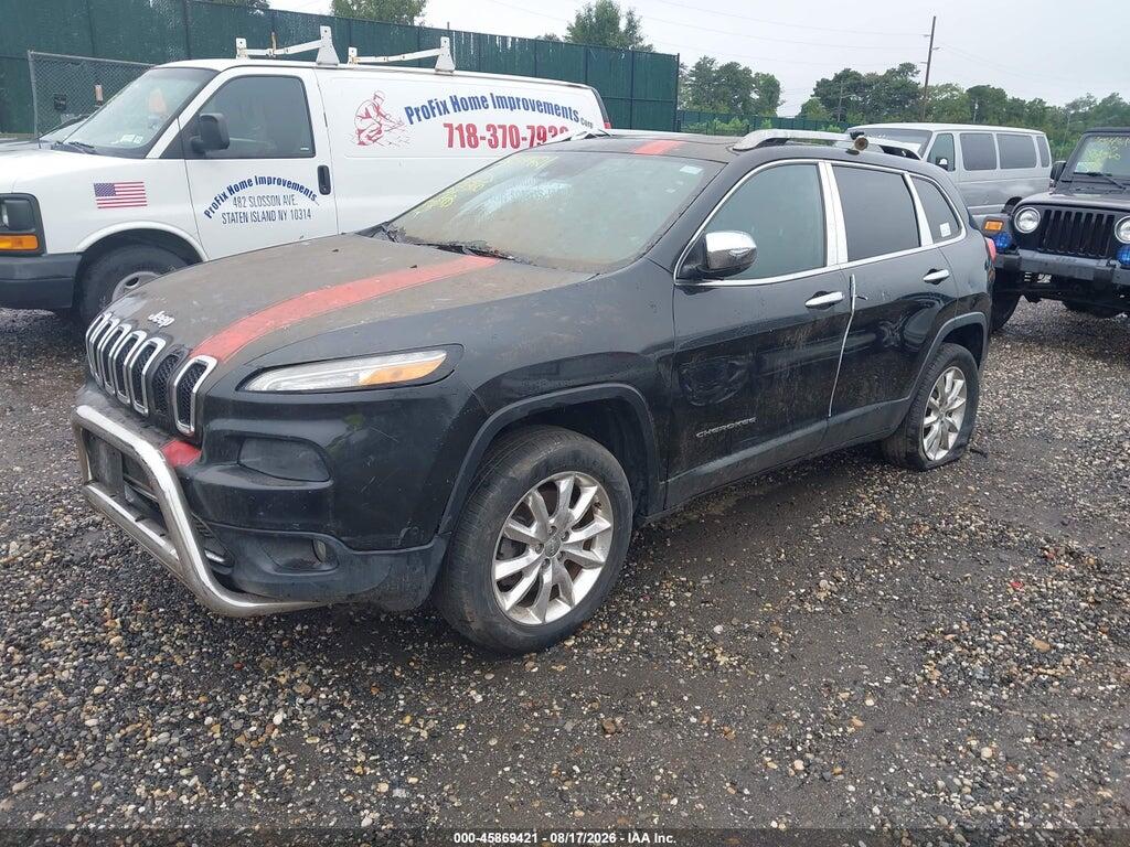 1C4PJMDSXFW570138 2015 JEEP CHEROKEE photo no. 2