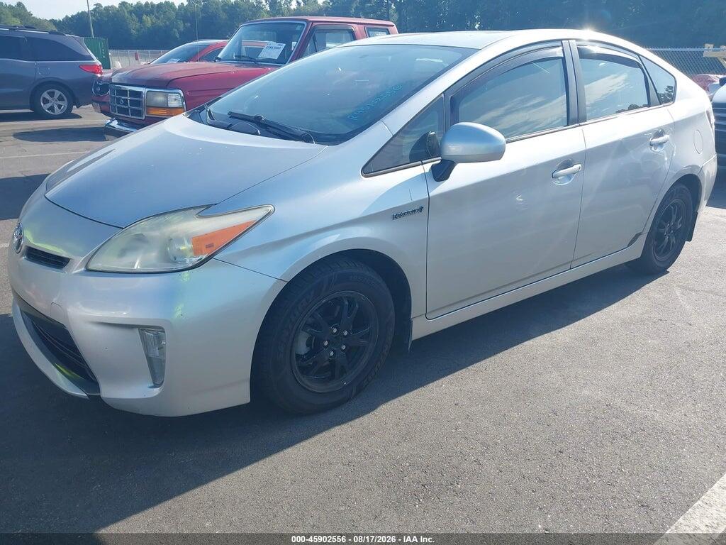 JTDKN3DU6D5584602 2013 TOYOTA PRIUS photo no. 2