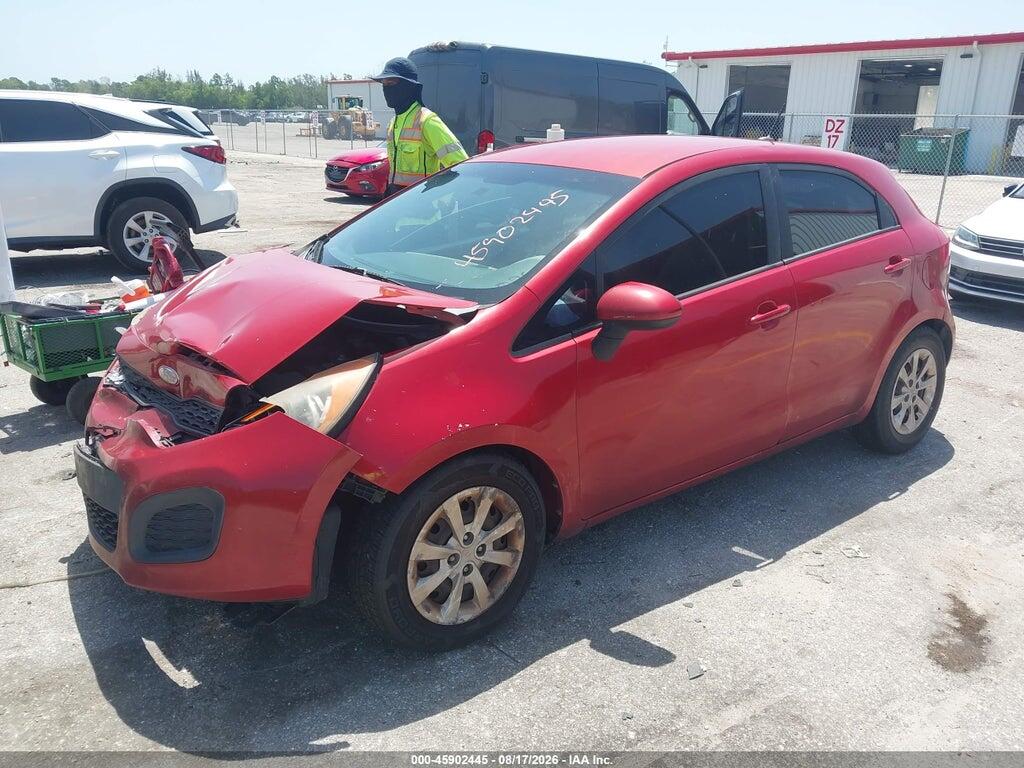 KNADM5A39D6246850 2013 KIA RIO photo no. 2