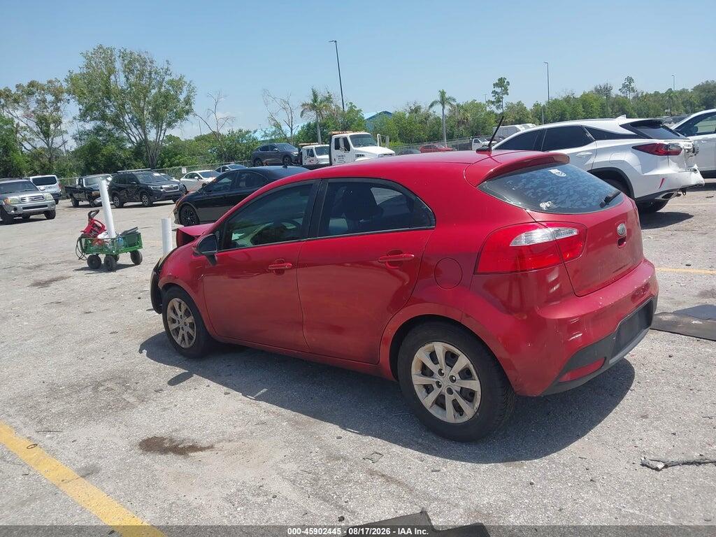 KNADM5A39D6246850 2013 KIA RIO photo no. 3