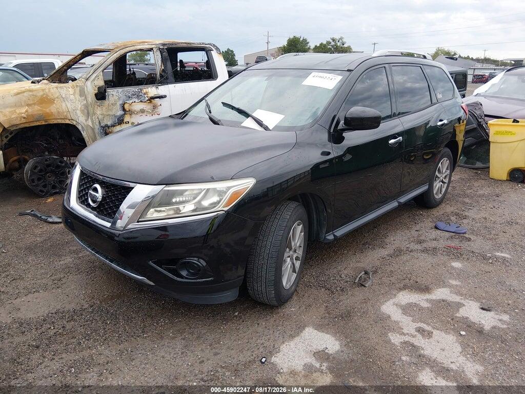 5N1AR2MN8DC666227 2013 NISSAN PATHFINDER photo no. 2