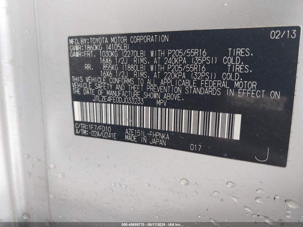 JTLZE4FE0DJ033233 2013 SCION XB photo no. 9