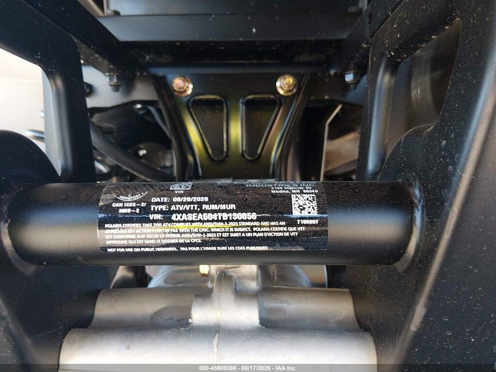 4XASEA504TB130856 2026 POLARIS SPORTSMAN photo no. 10