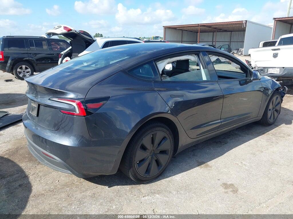 5YJ3E1EA0TF116066 2026 TESLA MODEL 3 photo no. 4
