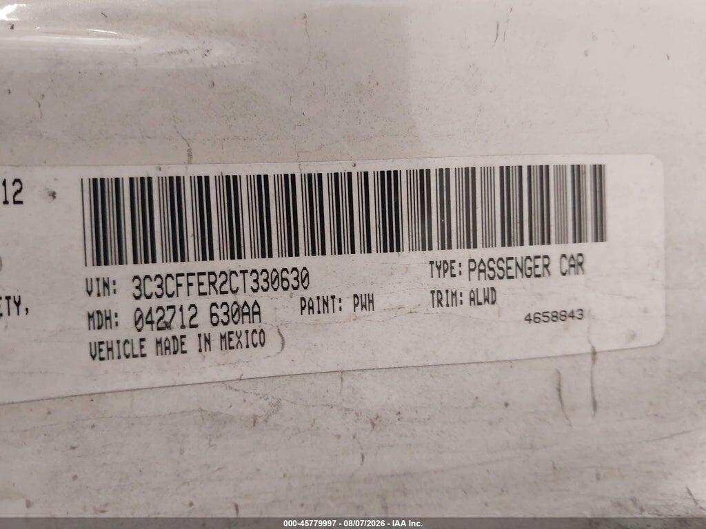 3C3CFFER2CT330630 2012 FIAT 500C photo no. 9
