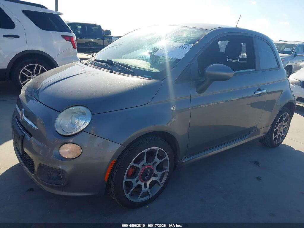 3C3CFFBR5CT295828 2012 FIAT 500 photo no. 2