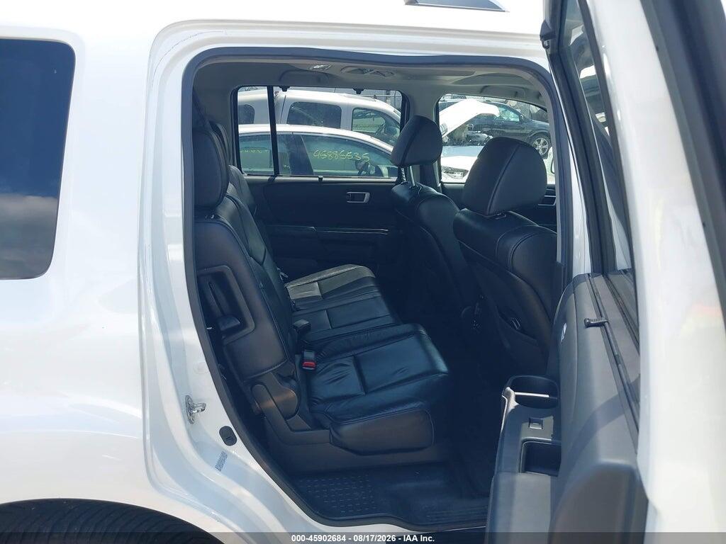 5FNYF3H99CB018587 2012 HONDA PILOT photo no. 8