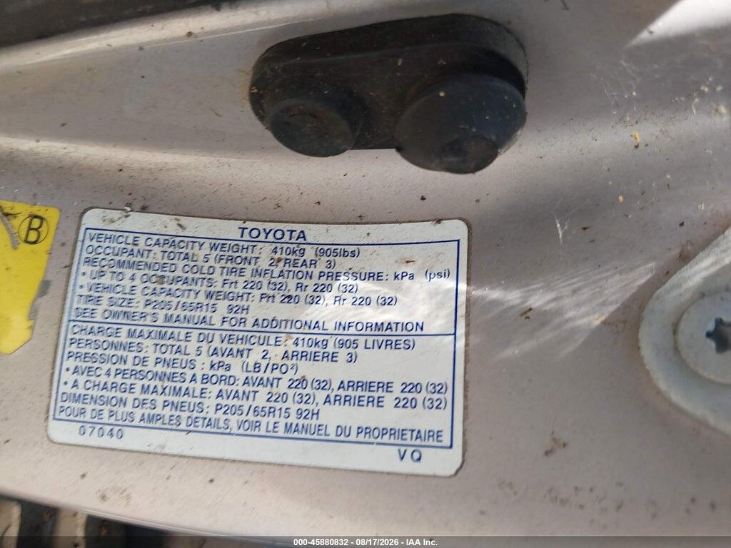 4T1BF18B7WU262758 1998 TOYOTA AVALON photo no. 9