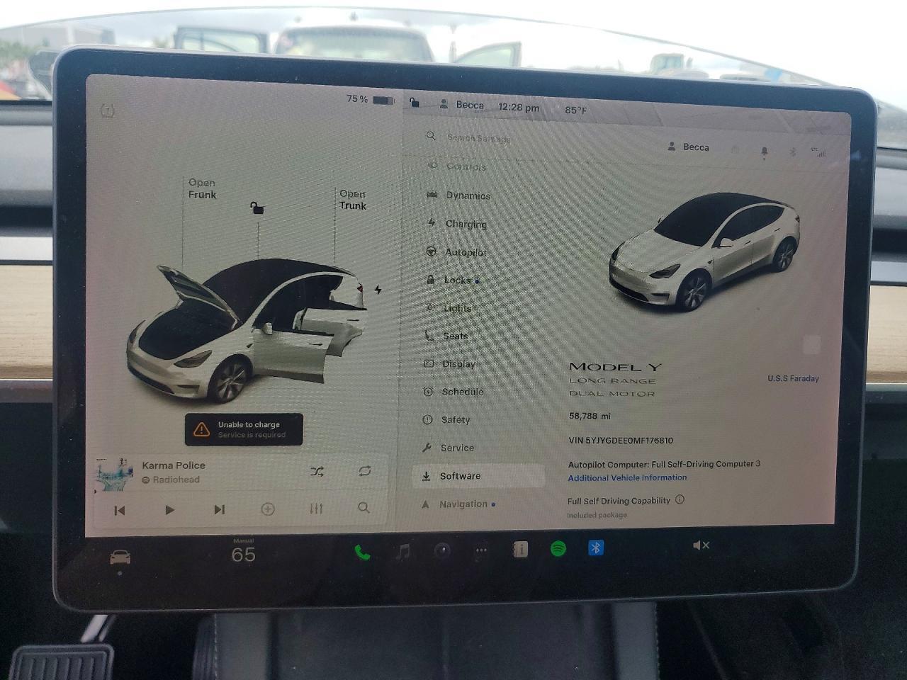 2021 TESLA MODEL Y — Фото 9 из 12