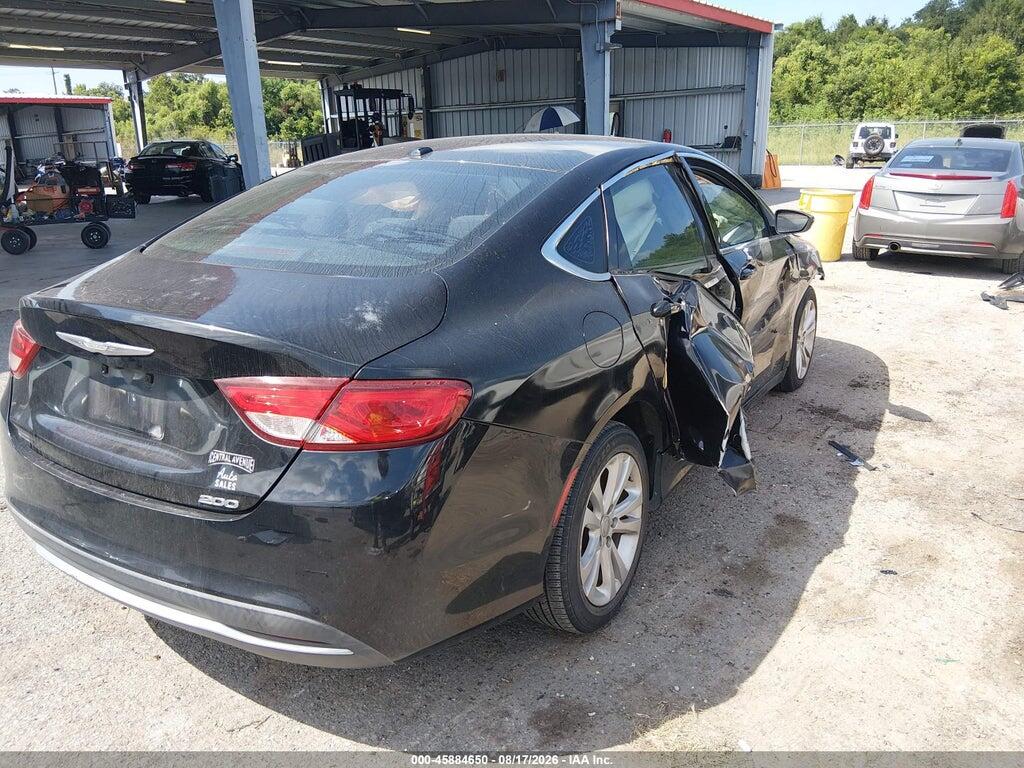 1C3CCCAB7FN739789 2015 CHRYSLER 200 photo no. 4