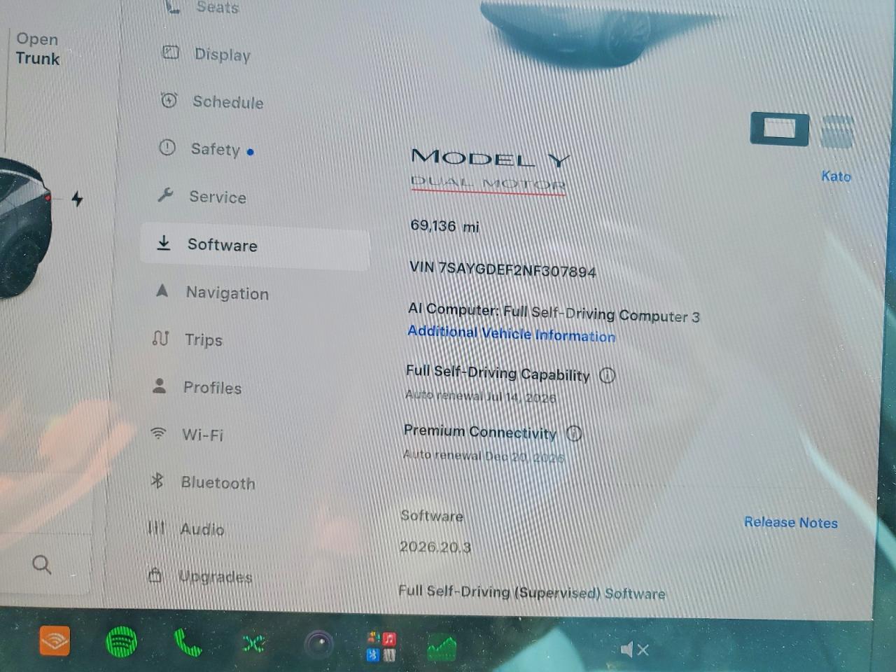 2022 TESLA MODEL Y — Фото 9 из 12