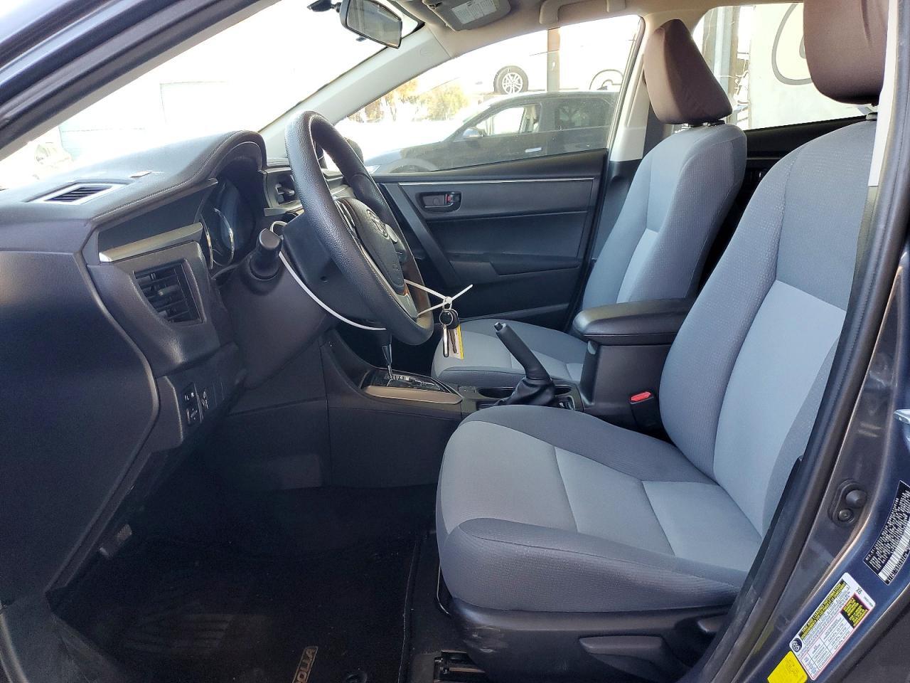 2016 TOYOTA COROLLA L — Фото 7 из 12