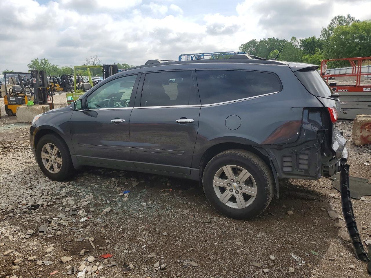 1GNKRGED3CJ388768 2012 CHEVROLET TRAVERSE photo no. 2