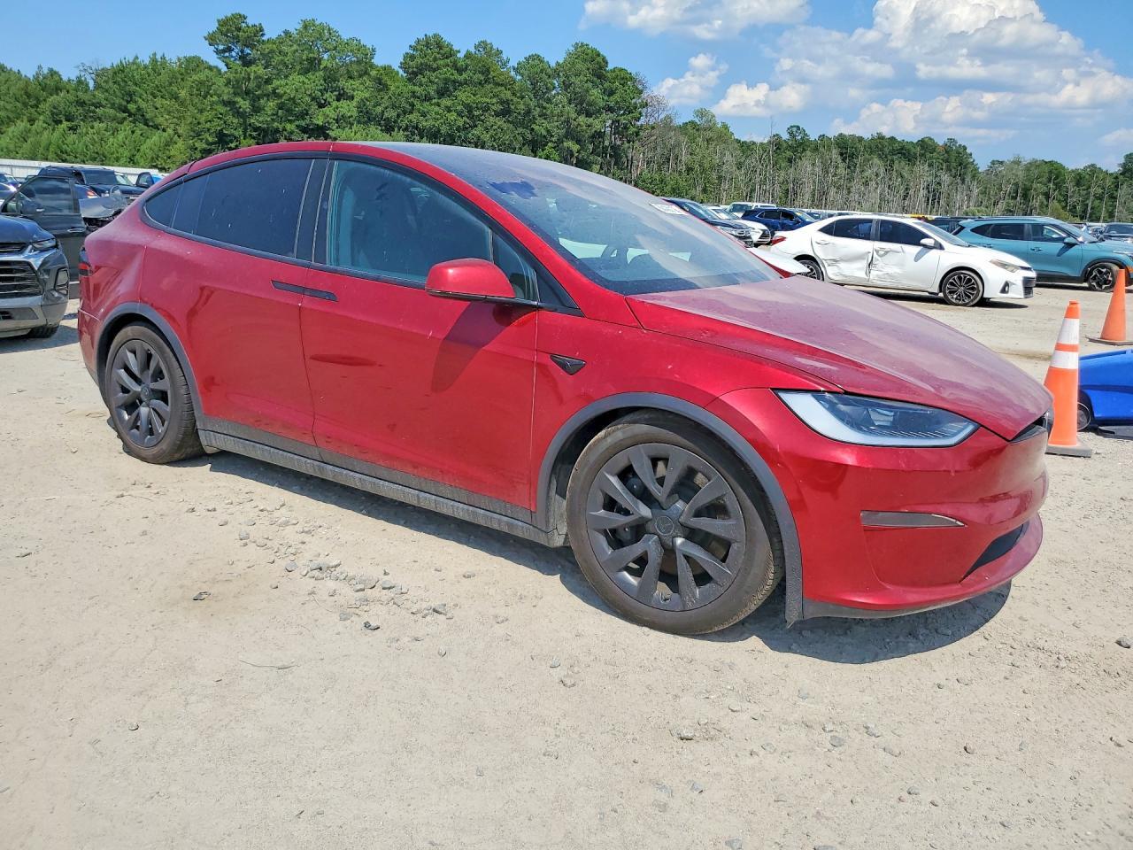 7SAXCDE58PF419049 2023 TESLA MODEL X photo no. 4