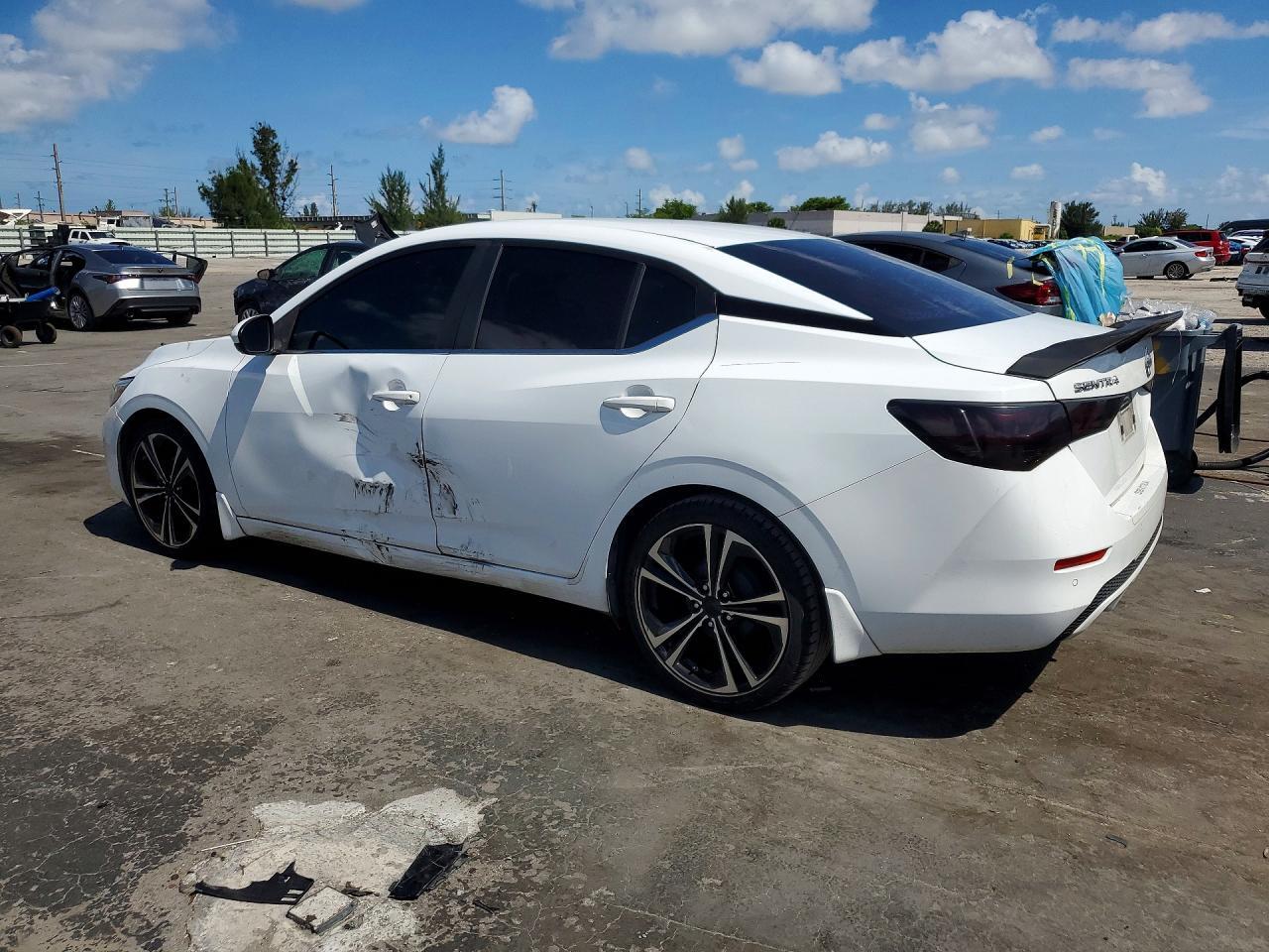 3N1AB8BV2NY207527 2022 NISSAN SENTRA photo no. 2