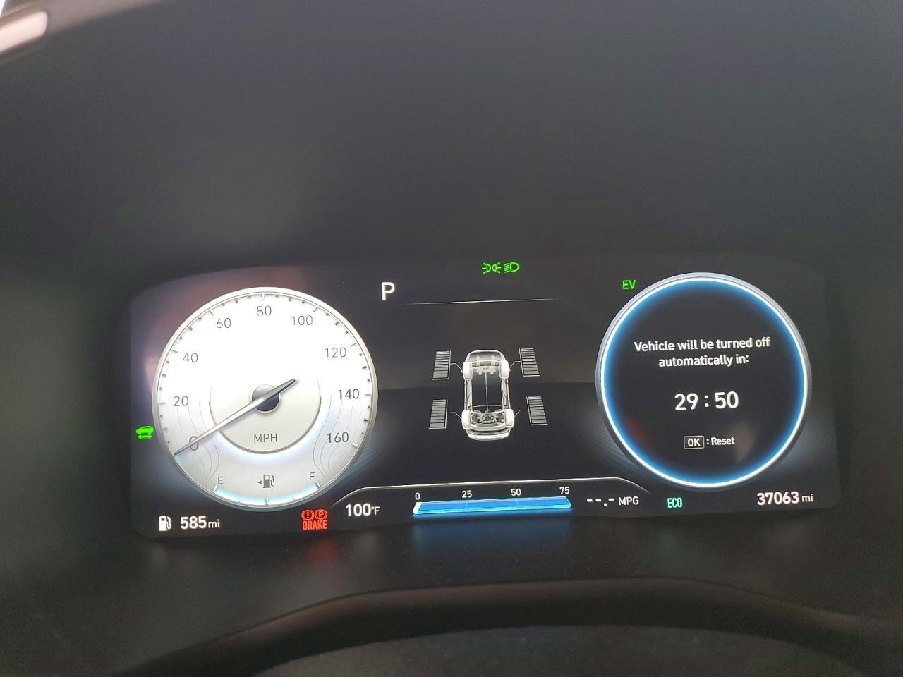 2022 HYUNDAI SANTA FE BLUE — Фото 9 из 13