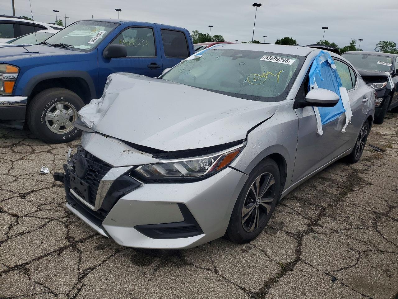 3N1AB8CV5MY308591 2021 NISSAN SENTRA photo no. 1