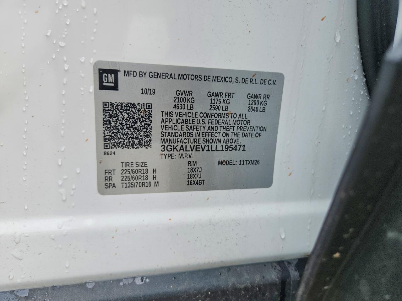 2020 GMC TERRAIN SLT — Фото 12 из 12