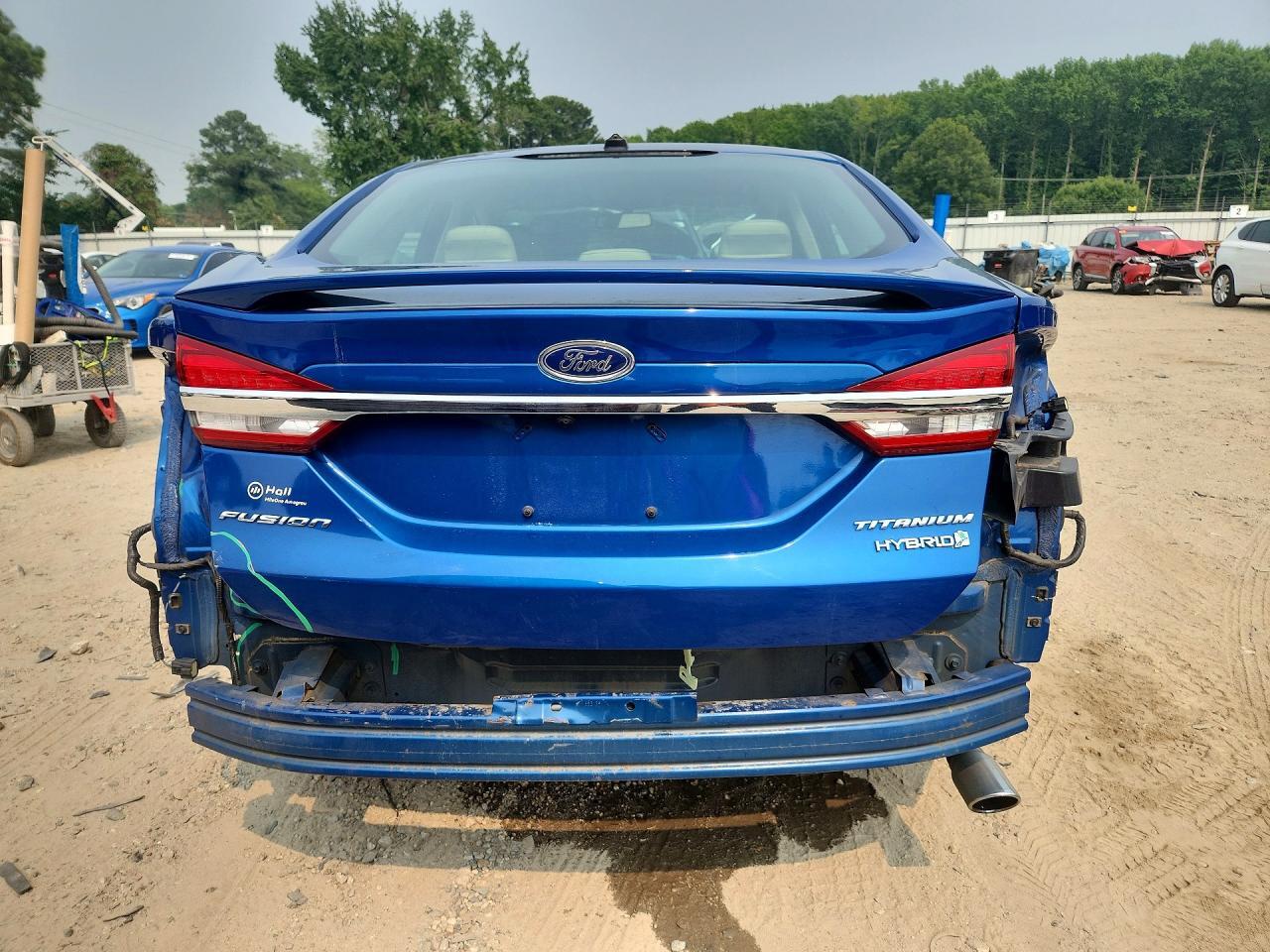 2018 FORD FUSION TITANIUM/PLATINUM HEV — Фото 6 из 13