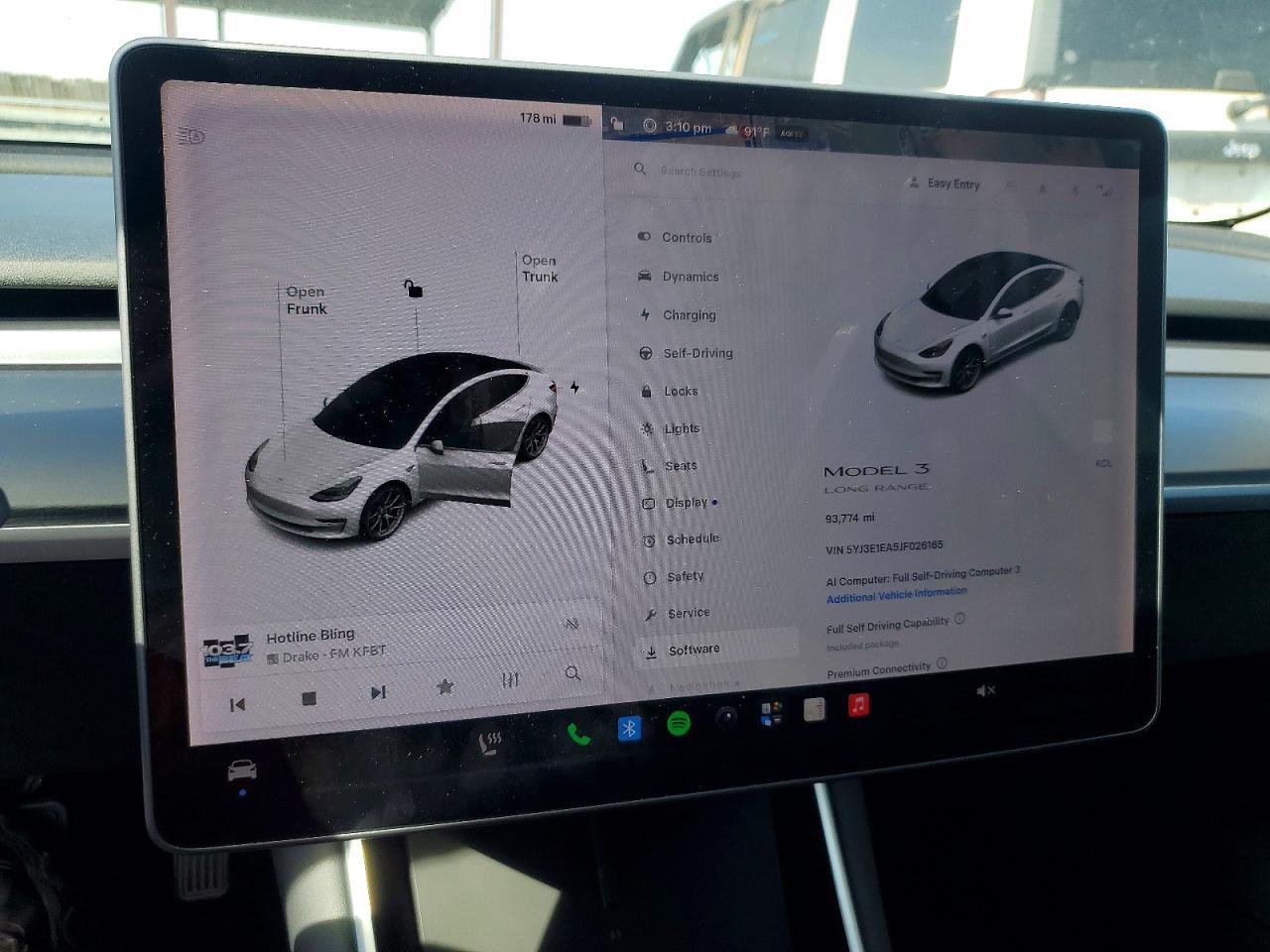 2018 TESLA MDL 3 — Фото 9 из 12