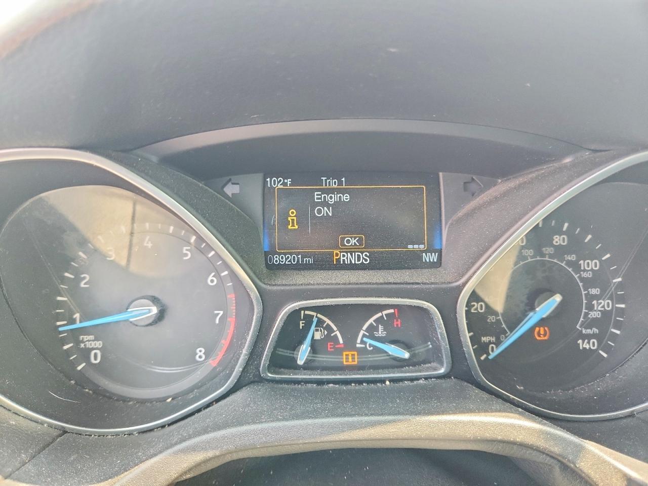 1FADP3F24FL237885 2015 FORD FOCUS photo no. 9