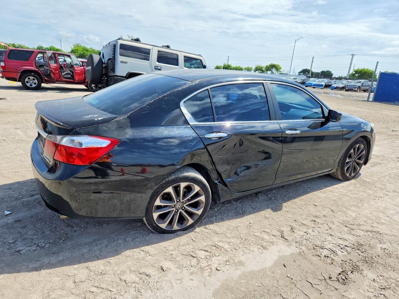 1HGCR2F50EA070392 2014 HONDA ACCORD photo no. 3