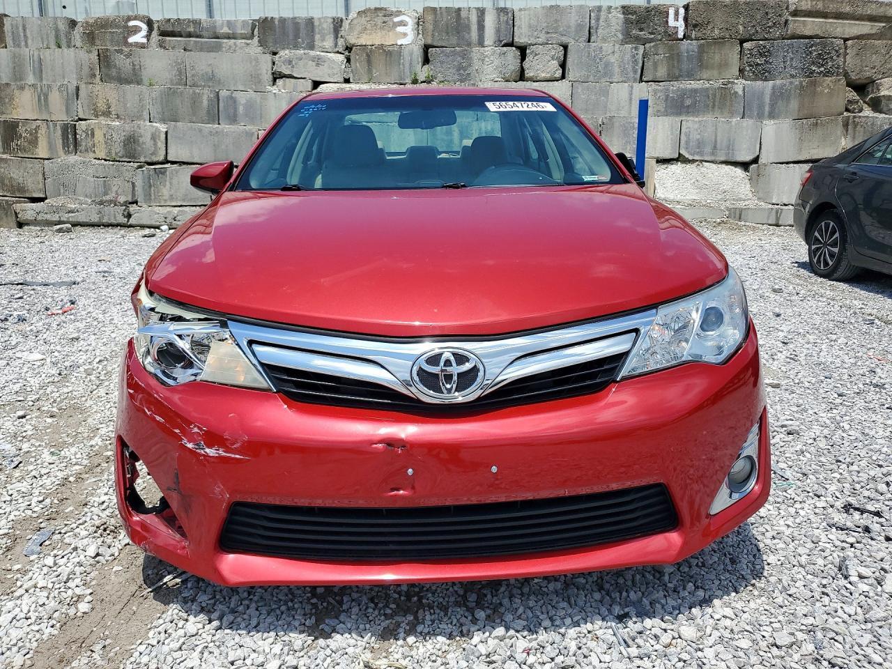 4T1BK1FK9CU513614 2012 TOYOTA CAMRY photo no. 5