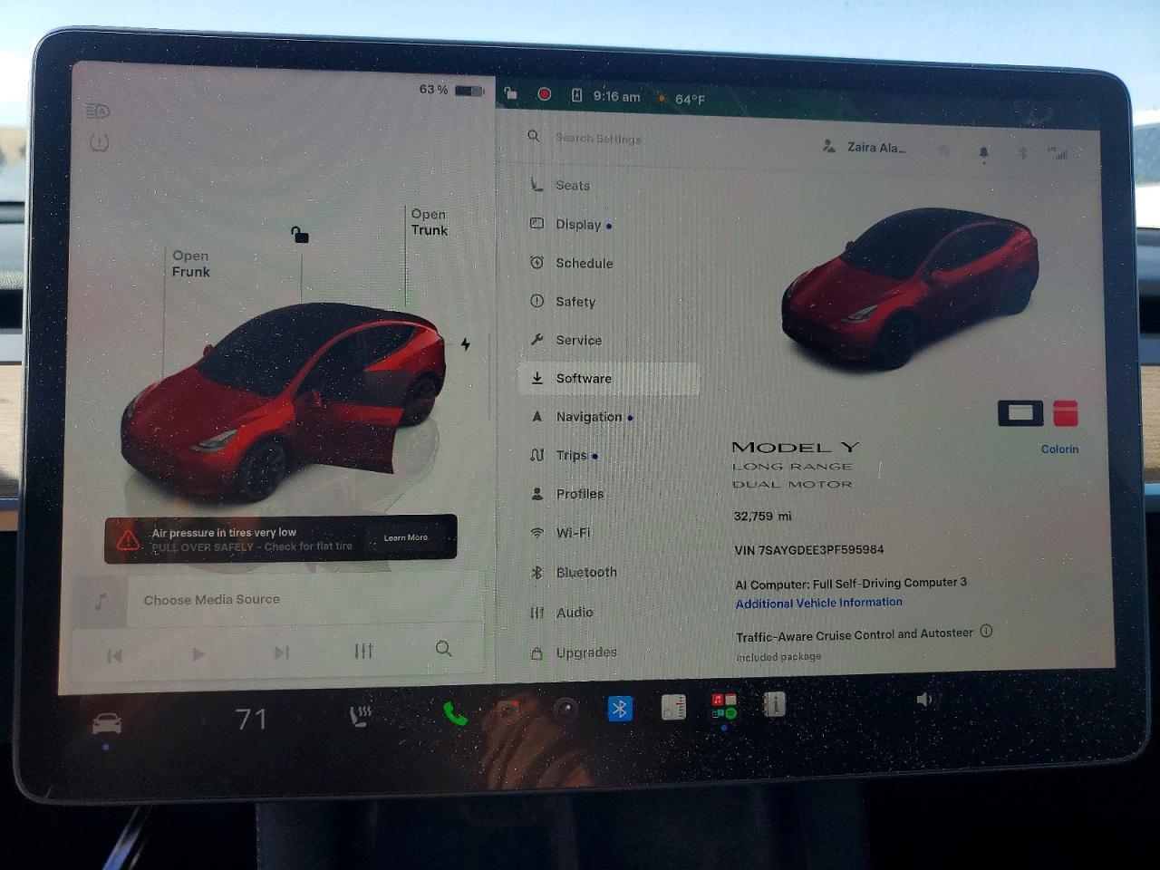 2023 TESLA MODEL Y — Фото 9 из 13
