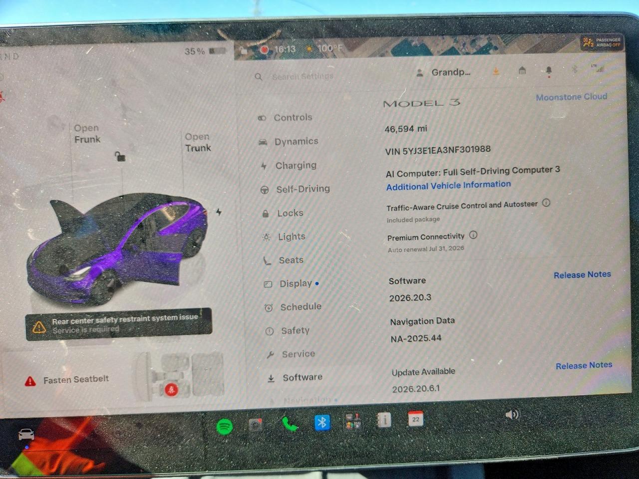 2022 TESLA MODEL 3 — Фото 9 из 12
