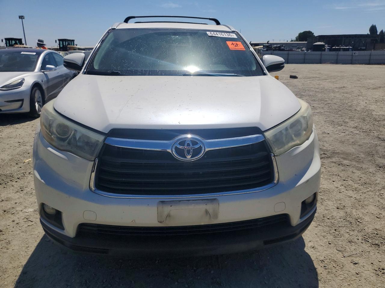 2015 TOYOTA HIGHLANDER XLE — Фото 5 из 12