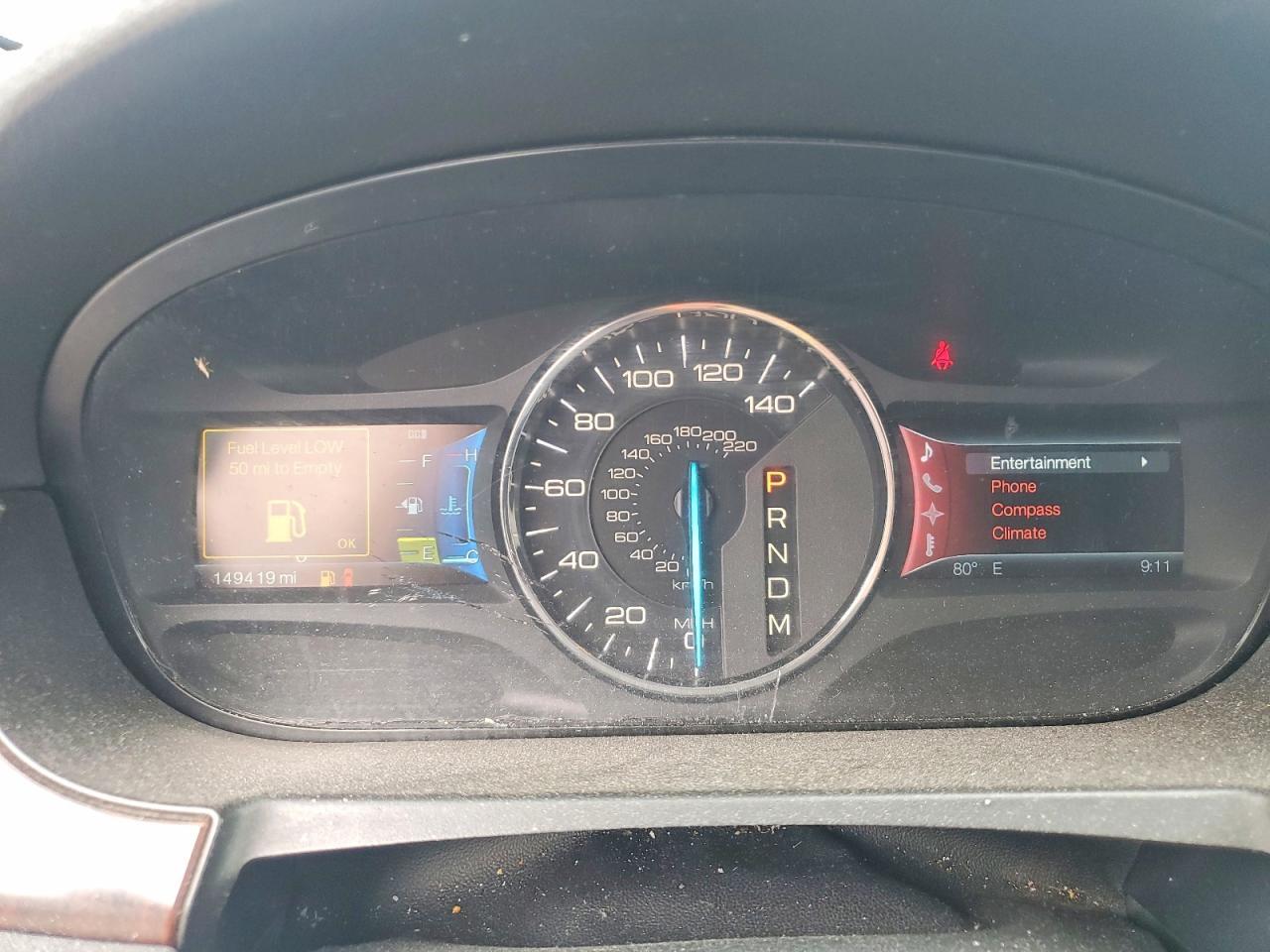 2FMDK4KC1BBA05442 2011 FORD EDGE photo no. 9