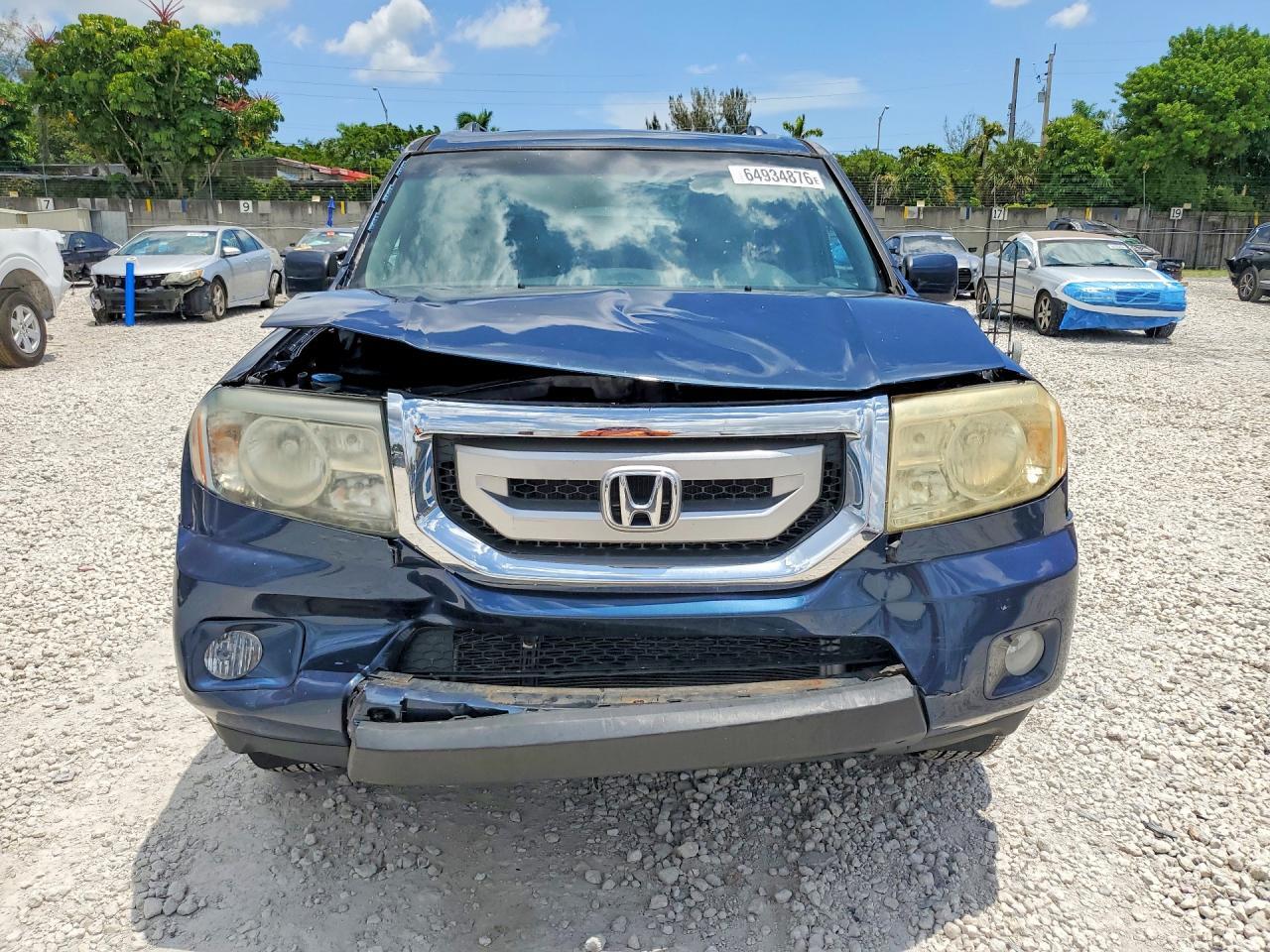 2011 HONDA PILOT EXL — Фото 5 из 13