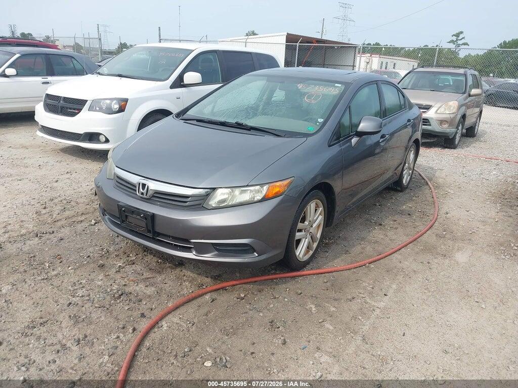 19XFB2F81CE106031 2012 HONDA CIVIC photo no. 2