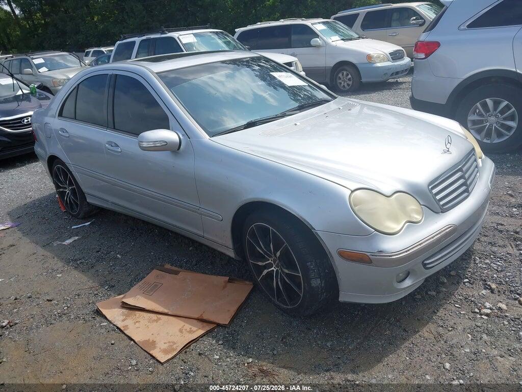 2006 MERCEDES-BENZ C 280 WDBRF54H86A837065