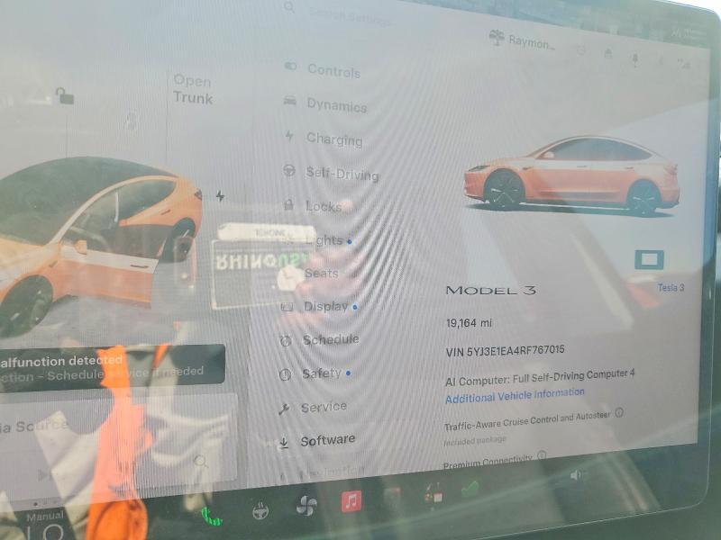 2024 TESLA MODEL 3 — Фото 9 из 13