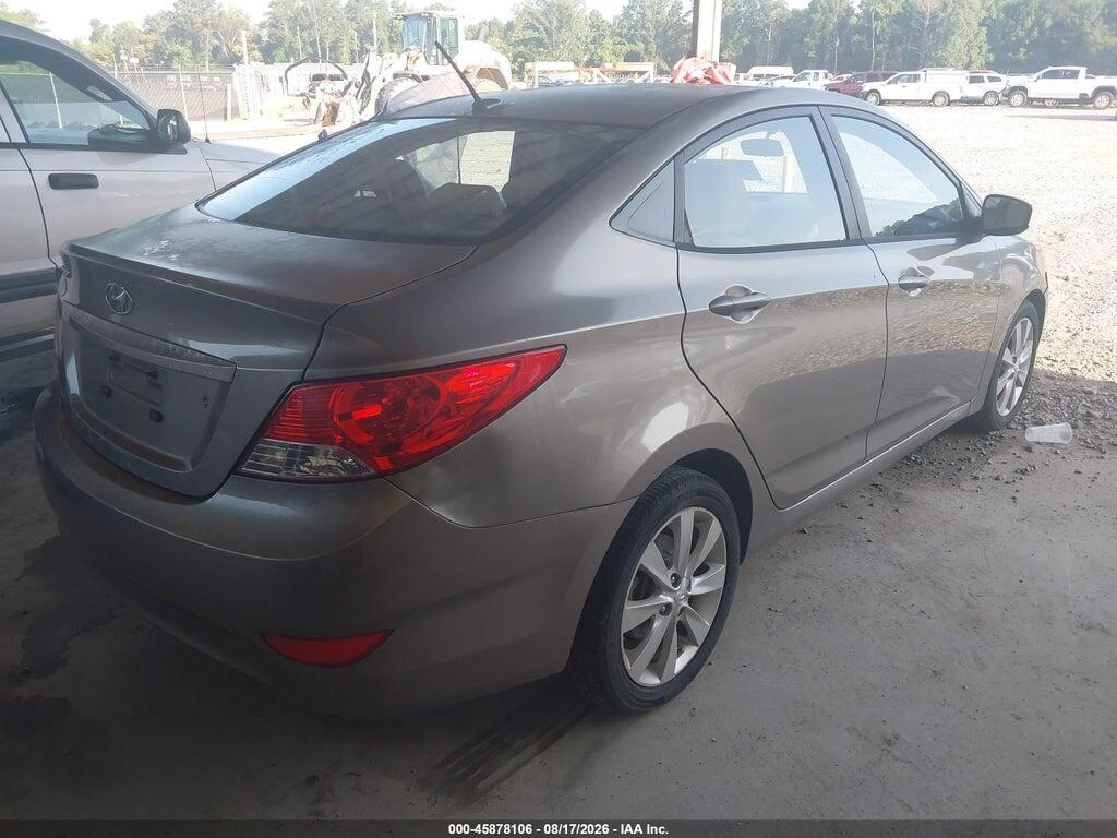 KMHCU4AEXEU699846 2014 HYUNDAI ACCENT photo no. 4