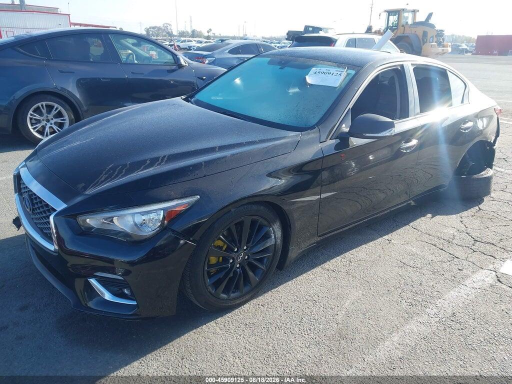 JN1EV7AP8KM516942 2019 INFINITI Q50 photo no. 2