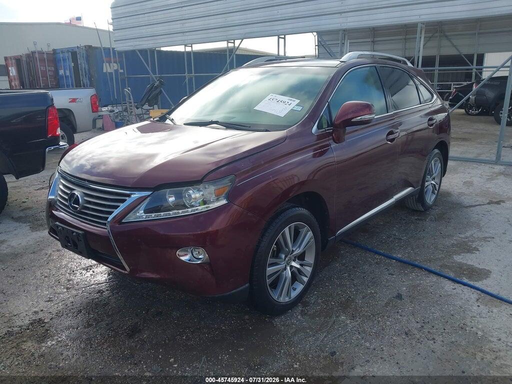 2T2ZK1BA4FC193020 2015 LEXUS RX 350 photo no. 2